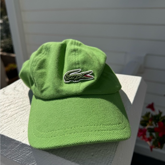 EUC Lacoste Green Cap - Picture 1 of 4